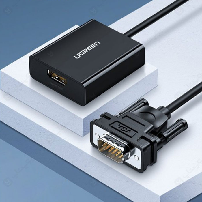 استفاده از تبدیل VGA به HDMI یوگرین مدل CM269 بسیار ساده است