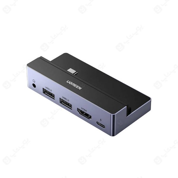 هاب 5 پورت Type C به USB 3.0 و HDMI با قابلیت PD یوگرین CM317 با سرعت انتقال تصویر بالا