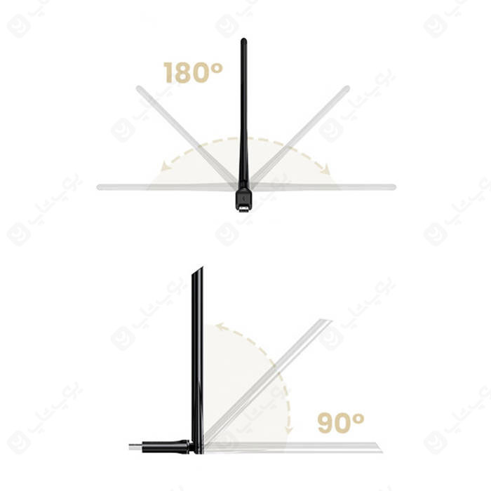 کارت شبکه بی سیم AC650 دو باند USB 2.0 یوگرین 90339 CM496 با دستگاه‌های مختلف سازگاری دارد