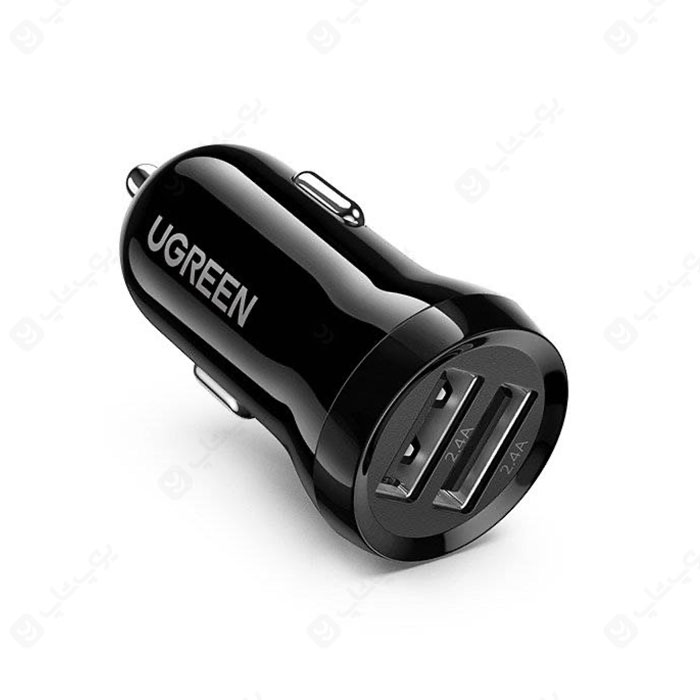 شارژر فندکی 24W یوگرین ED018 یک وسیله کاربردی برای شارژ تلفن همراه در خودرو است