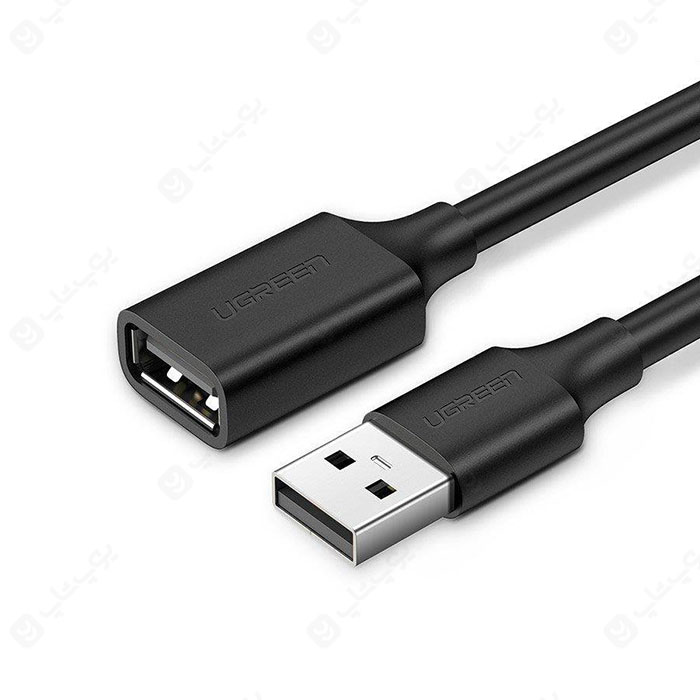 کابل افزایش طول 2.0 USB یوگرین US103 به طول 1.5 متر امکان اتصال دستگاه‌ها در فاصله دورتر را فراهم می‌کند