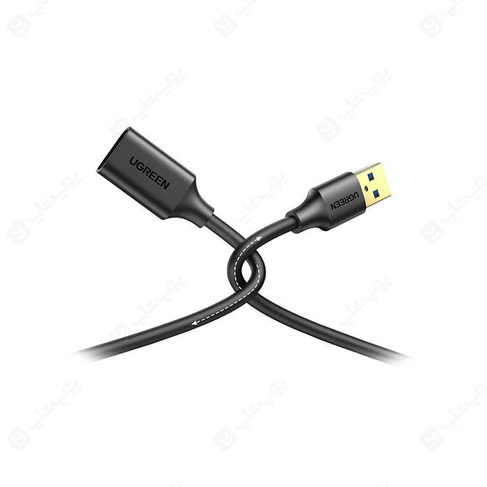 کابل افزایش طول 2.0 USB یوگرین US103 به طول 2 متر انتقال داده با سرعت بالا را ممکن می‌کند