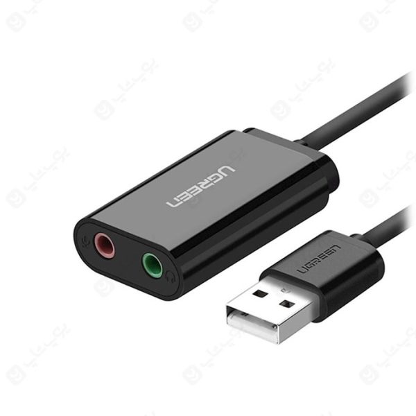 کارت تبدیل صدا به USB 2.0 یوگرین US205 با طراحی کوچک و قابل حمل