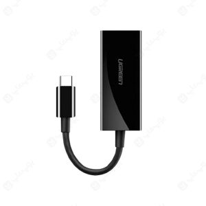 تبدیل Type C به LAN یوگرین مدل US236 دارای کابلی مقاوم می باشد.