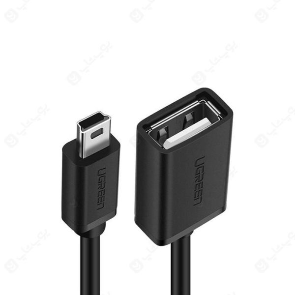 کابل Mini USB - OTG به USB 2.0 یوگرین مدل US249 مناسب برای استفاده روزمره