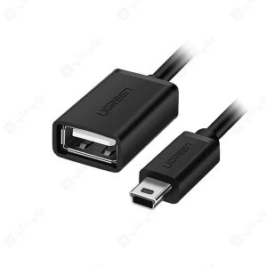 کابل Mini USB - OTG به USB 2.0 یوگرین مدل US249 با امکان اتصال آسان