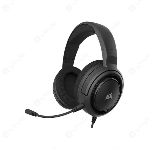 هدست سیمی گیمینگ کورسیر مدل HS35 صدای واضح و باکیفیت ارائه می‌دهد.