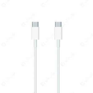 کابل شارژ تایپ C به تایپ C اورجینال اپل به طول 1 متر