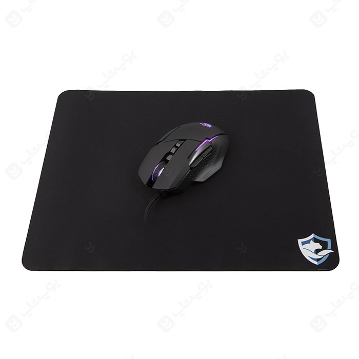 موس گیمینگ سیمی بیاند مدل BGM-1200 7D با موس پد سایز بزرگ است.