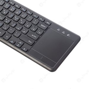 کیبورد تاچ پد دار بی سیم بیاند مدل BK-6802 BT با تاچ پد با عملکرد عالی است.