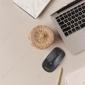 موس بی سیم بیاند مدل BM-1090RF دارای DPI قابل تنظیم است.