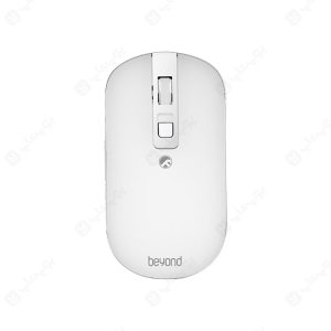 موس بی سیم بیاند مدل BM-3000RF در رنگ بندی سفید می باشد.