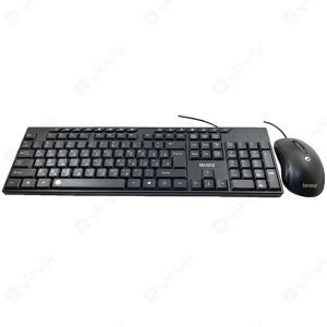 ست موس و کیبورد سیمی بیاند مدل BMK-4222 با طراحی ارگونومیک است.
