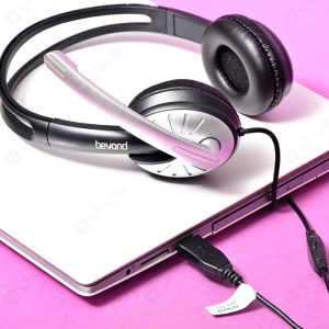 هدست سیمی بیاند مدل BH-383 سازگار با دیوایس های دارای پورت USB می باشد.
