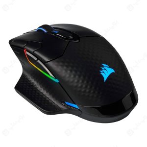 موس بی سیم گیمینگ کورسیر مدل Dark Core RGB Pro SE سنسور با دقت بالایی دارد.
