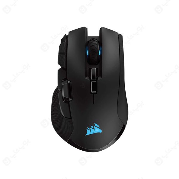 موس بی سیم گیمینگ کورسیر مدل IRONCLAW RGB با طراحی مدرن و ارگونومیک