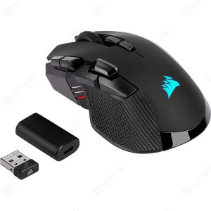موس بی سیم گیمینگ کورسیر مدل IRONCLAW RGB به آسانی متصل می‌شود.