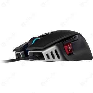موس سیمی گیمینگ کورسیر مدل M65 RGB ELITE با قابلیت تنظیم نور RGB
