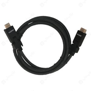 کابل HDMI به HDMI دی لینک مدل HCB-4AABLBRR به طول 1.8 متر با قابلیت انتقال باکیفیت تصاویر