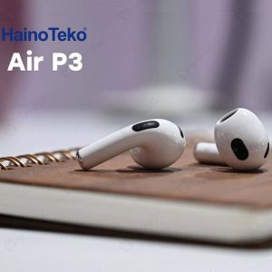 هندزفری بلوتوثی هاینوتکو مدل Air-P3 با بادزهای با طراحی استاندارد است.