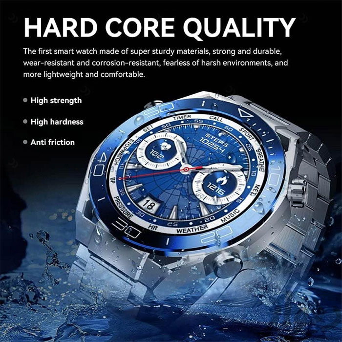 ساعت هوشمند هوم تل مدل HM5 Ultimate با طراحی شیک می باشد.