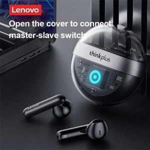 طراحی زیبا و ارگونومیک هندزفری بی‌سیم لنوو مدل Think Plus Live Pods T40