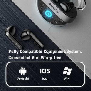 هندزفری بی‌سیم لنوو مدل Think Plus Live Pods T40 در برابر آب و عرق مقاوم است.