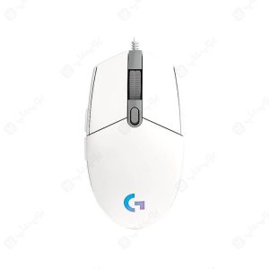 ماوس گیمینگ سیمی لاجیتک مدل G203 در رنگ بندی سفید