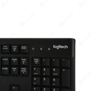 کیبورد باسیم لاجیتک K120 با حروف فارسی مناسب برای استفاده روزمره