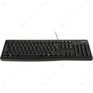 کیبورد باسیم لاجیتک K120 با حروف فارسی در برابر نفوذ مایعات مقاوم است.