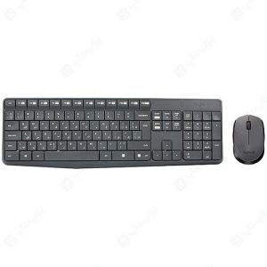 کیبورد و ماوس بی سیم لاجیتک MK235 با حروف فارسی