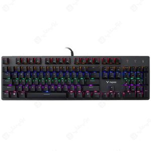 کیبورد سیمی گیمینگ RGB مکانیکال رپو مدل V500SE
