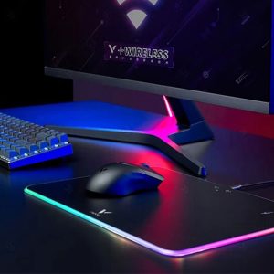 موس گیمینگ بی سیم رپو مدل VT9 مناسب برای گیمینگ است.