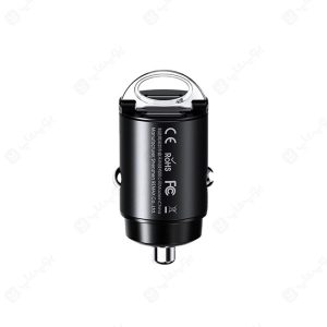 شارژر فندکی 45 وات فست شارژ ریمکس مدل RCC350 در ابعاد کوچک می باشد.