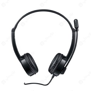 هدست سیمی رپو مدل H100 با طراحی ارگونومیک است.