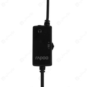 هدست سیمی رپو مدل H120 دارای کنترلر اینلاین است.