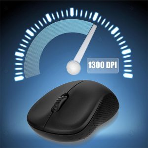 موس بی سیم رپو مدل M160 Silent با DPI 1300 است.