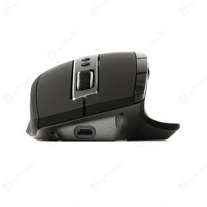 موس بی سیم رپو مدل MT750S دارای پورت ورودی میکرو USB است.