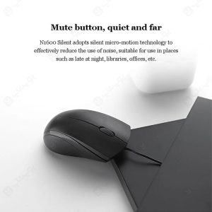 موس سیمی رپو مدل N1200 Silent با طراحی ارگونومیک