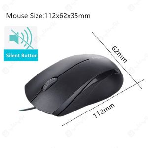 موس سیمی رپو مدل N1600 Silent با صدای کم