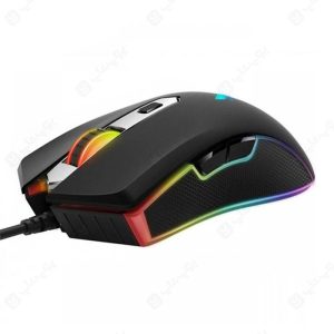 موس گیمینگ سیمی رپو مدل V280 با نورپردازی RGB است.