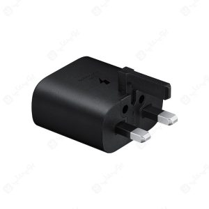 شارژر دیواری 25 وات اورجینال سامسونگ مدل Samsung EP-TA800 پشتیبانی از پروتکل PD فست شارژ می باشد.