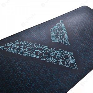 موس پد گیمینگ رپو مدل VP420 XX Large دارای رویه با طراحی زیبا است.