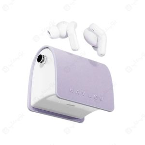 هندزفری بلوتوثی هایلو مدل Lady Bag T87 در رنگ بندی بنفش