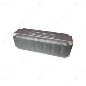 اسپیکر بلوتوثی کلر مدل S813 در رنگ بندی سیلور است.
