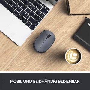 ماوس بی سیم لاجیتک مدل M170 با طراحی ظاهری جالب توجه است.