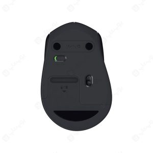 موس بی سیم لاجیتک مدل M280 دارای کلید روشن خاموش است.