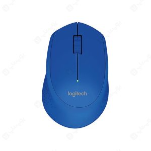موس بی سیم لاجیتک مدل M280 در رنگ بندی آبی است.