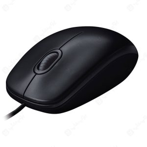 موس سیمی لاجیتک مدل M90 داری 3 عدد کلید است.