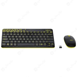 ست موس و کیبورد بی سیم لاجیتک مدل MK240 NANO